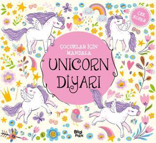 Çocuklar İçin Mandala - Unicorn Diyarı - 1