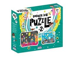 Çocuklar İçin Puzzle 2 - Kutulu - Çamlıca Çocuk Yayınları