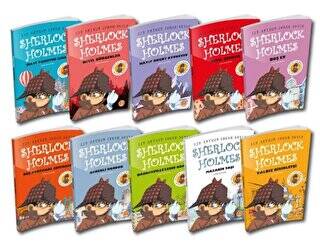 Çocuklar İçin Sherlock Holmes Seti 10 Kitap Kutusuz