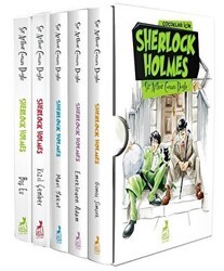 Çocuklar İçin Sherlock Holmes Seti 5 Kitap - Ren Çocuk