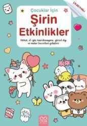 Çocuklar için Şirin Etkinlikler - Çıkartmalı - 1001 Çiçek Kitaplar
