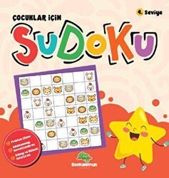 Çocuklar İçin Sudoku 4. Seviye - Bookalemun Yayınevi