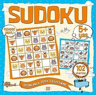 Çocuklar İçin Sudoku Çıkartmalı 5+ Yaş