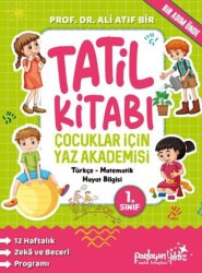 Çocuklar İçin Yaz Akademisi 1. Sınıf Tatil Kitabı - Parlayan Yıldız