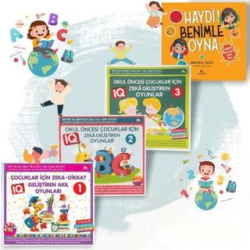 Çocuklar için Zeka Geliştiren Oyunlar 4 Kitap Takım - Ekinoks Yayın Grubu