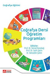 Coğrafya Dersi Öğretim Programları - Pegem Akademi Yayıncılık