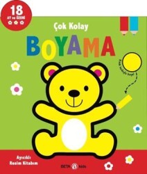 Çok Kolay Boyama - Ayıcıklı Resim Kitabım - Beta Kids