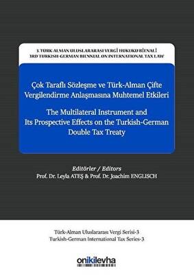 Çok Taraflı Sözleşme ve Türk-Alman Çifte Vergilendirme Anlaşmasına Muhtemel Etkileri - 1