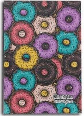 Colorful Donuts Patterns Not Defteri - 1