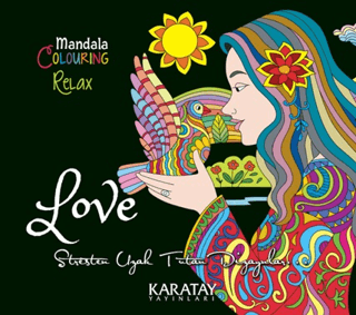 Coloring Relax Mandala - Love - 1