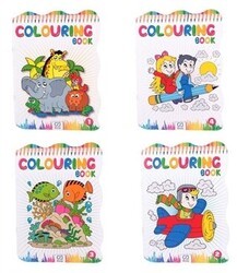 Colouring Book - 4 Kitap Asorti 40`lı Paket İadesizdir - CA Games
