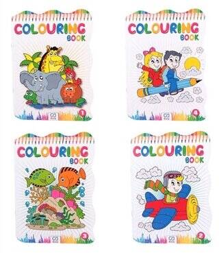Colouring Book - 4 Kitap Asorti 40`lı Paket İadesizdir - 1