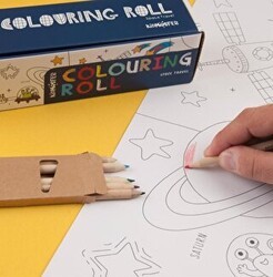 Colouring Roll Space Travel - Kidmosfer