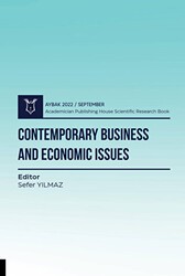 Contemporary Business and Economic Issues AYBAK 2022 Eylül - Akademisyen Kitabevi
