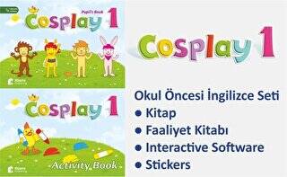 Cosplay 1 Okul Öncesi İngilizce Eğitim Seti