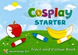 Cosplay Starter Trace and Colour Book Okul Öncesi İngilizce - 1