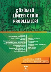 Umuttepe Yayınları Çözümlü Lineer Cebir Problemleri - Umuttepe Yayınları