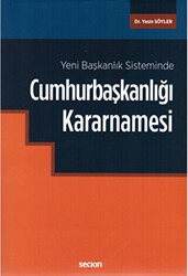 Cumhurbaşkanlığı Kararnamesi - Seçkin Yayıncılık