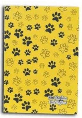 Cute Paws Patterns Not Defteri - 1