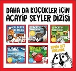 Daha da Küçükler İçin Acayip Şeyler Dizisi Seti - 5 Kitap Takım - Uğurböceği Yayınları