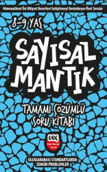 Dahi Olacak Çocuk Yayınları Sayısal Mantık Tamamı Çözümlü Soru Kitabı 8-9 Yaş - Dahi Olacak Çocuk Yayınları