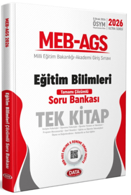 2026 MEB-AGS Eğitim Bilimleri Tek Kitap Tamamı Çözümlü Soru Bankası - 1