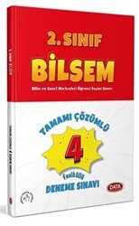 Data Yayınları 2. Sınıf Bilsem Tamamı Çözümlü Fasikül 4 Deneme Sınavı - Data Yayınları