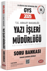 Adalet Bakanlığı Yazı İşleri Müdürlüğü GYS Soru Bankası - Karekod Çözümlü - Data Yayınları