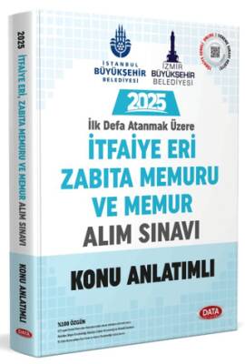 Data Yayınları İtfaiye Eri, Zabıta Memuru ve Memur Alım Sınavı Konu Anlatımlı - 1