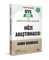 Data Yayınları GYS T.C Kültür Ve Turizm Bakanlığı Müze Araştırmacısı Görevde Yükselme Sınavı Soru Bankası - Data Yayınları
