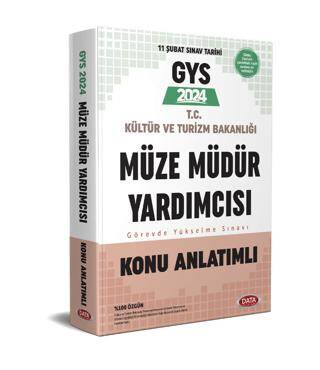 Data Yayınları GYS T.C Kültür Ve Turizm Bakanlığı Müze Müdür Yardımcısı Görevde Yükselme Sınavı Konu Anlatımlı - 1