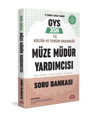 Data Yayınları GYS T.C Kültür Ve Turizm Bakanlığı Müze Müdür Yardımcısı Görevde Yükselme Sınavı Soru Bankası - 1