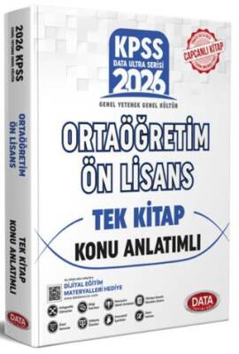 KPSS Genel Yetenek - Genel Kültür Ortaöğretim Ön Lisans Tek Kitap Konu Anlatımlı - 1