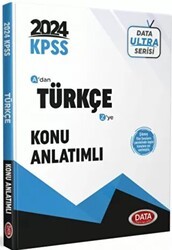 Data Yayınları KPSS Ultra Serisi Türkçe Konu Anlatımlı - Data Yayınları