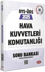 Data Yayınları 2025 GYS ÜDS Hava Kuvvetleri Komutanlığı Soru Bankası - 1