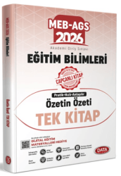 2026 MEB-AGS Eğitim Bilimleri Özetin Özeti Tek Kitap - Data Yayınları