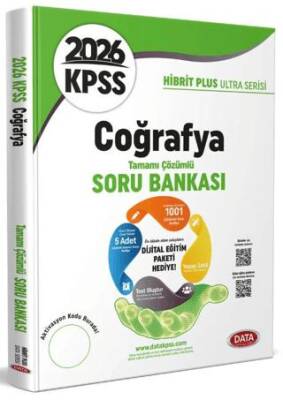 2026 KPSS Hibrit Plus Ultra Serisi Coğrafya Soru Bankası - Karekod Çözümlü + Dijital Eğitim Platformu - 1