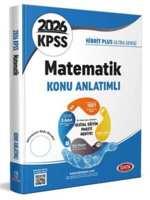 2026 KPSS Hibrit Plus Ultra Serisi Matematik Konu Anlatımlı + Dijital Eğitim Platformu Hediye - 1