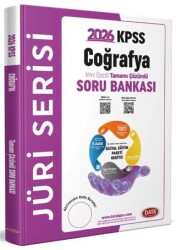 2026 KPSS Jüri Serisi KPSS Coğrafya Mini Özetli Tamamı Çözümlü Soru Bankası + Dijital Eğitim - Data Yayınları