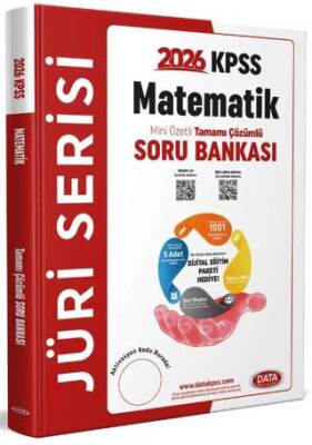 2026 KPSS Jüri Serisi Matematik Mini Özetli Tamamı Çözümlü Soru Bankası + Dijital Eğitim Platformu Hediye - 1