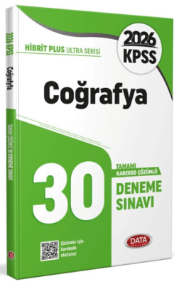 2026 KPSS Ultra Serisi Coğrafya 30 Deneme Sınavı - 1