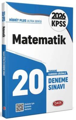2026 KPSS Ultra Serisi Matematik 20 Deneme Sınavı - 1