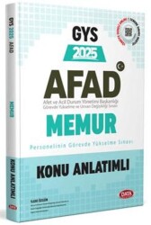 Data Yayınları AFAD Memur GYS Konu Anlatımlı - 1