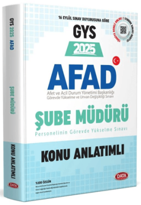 AFAD Şube Müdürü GYS Konu Anlatımlı - 1