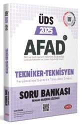 Data Yayınları AFAD Tekniker - Teknisyen ÜDS Soru Bankası - Karekod Çözümlü - 1