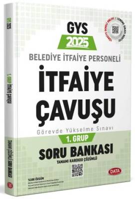 2025 GYS Belediye İtfaiye Personeli İtfaiye Çavuşu 1. Grup Soru Bankası Görevde Yükselme - 1