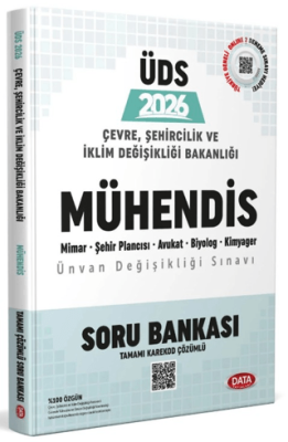 Çevre, Şehircilik ve İklim Değişikliği Bakanlığı Mühendis Ünvan Değişikliği Sınavı Soru Bankası - 1