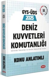 Data Yayınları Deniz Kuvvetleri Komutanlığı Personeli Görevde Yükselme Sınavına Hazırlık Konu Anlatımlı - 1