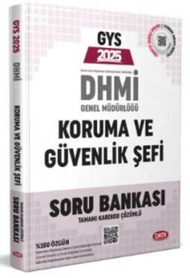 Data Yayınları DHMİ Koruma ve Güvenlik Şefi GYS Soru Bankası - 1