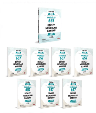 Data Yayınları Fasiküllü 657 Sayılı Devlet Memurları Kanunu Set Konu Özetli Sorular 7 Fasikül - 1